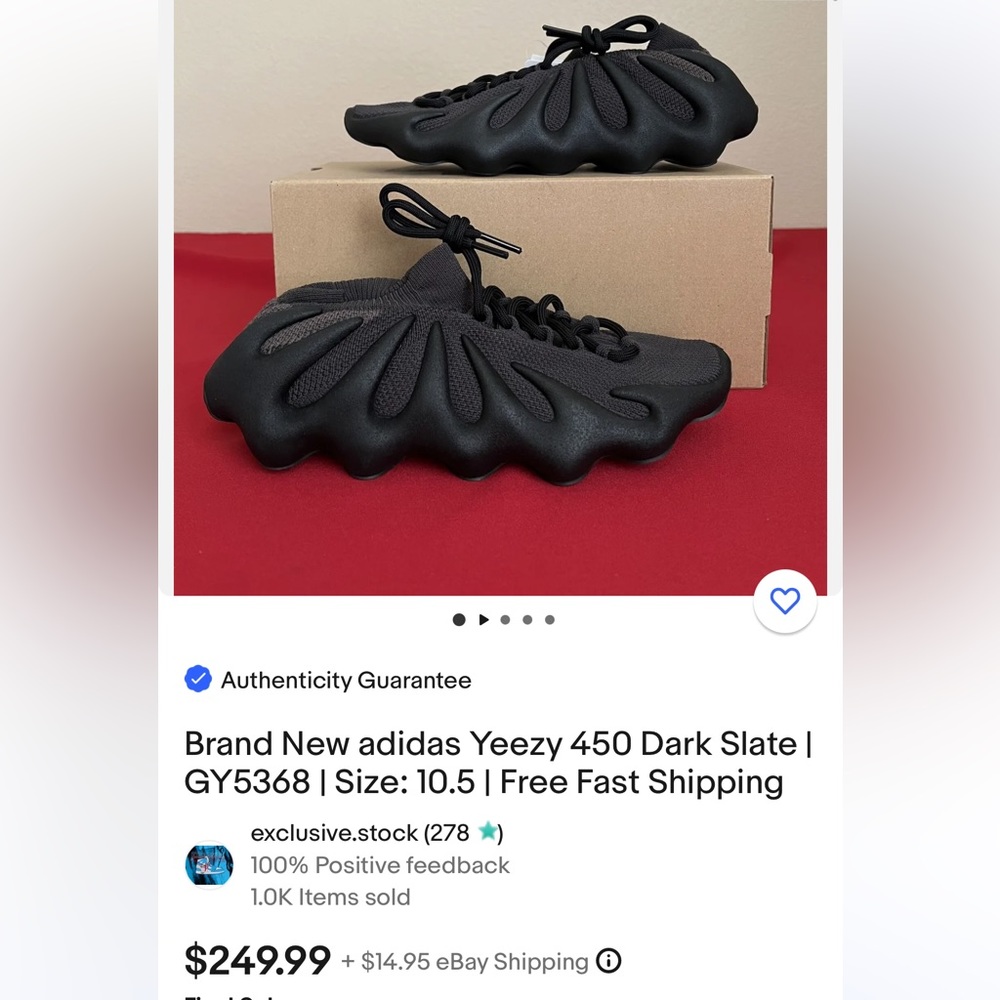 Yeezy 450 Dark Slate | GY5368